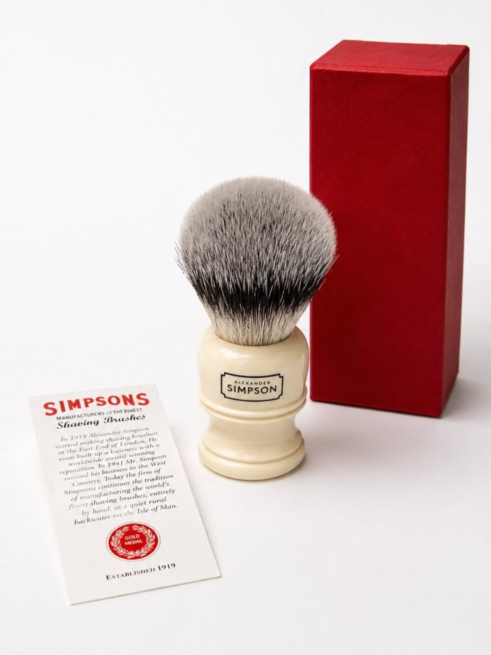 Alexander Simpsons Trafalgar 2 Shaving Brush - T2 Synthetic High Density Fibre